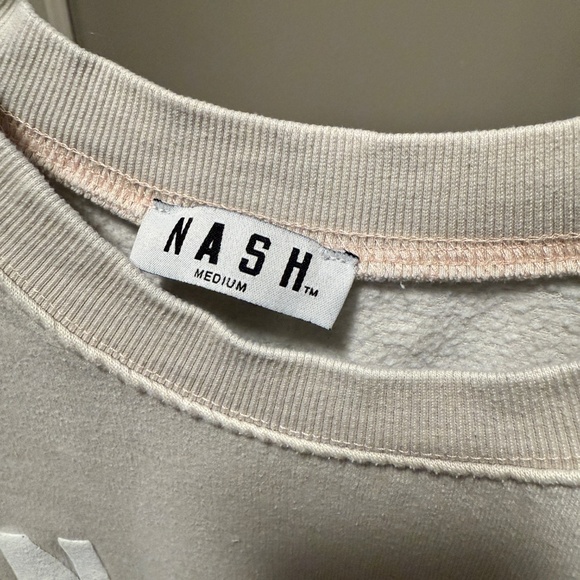 Cream NASH crewneck - Picture 2 of 3